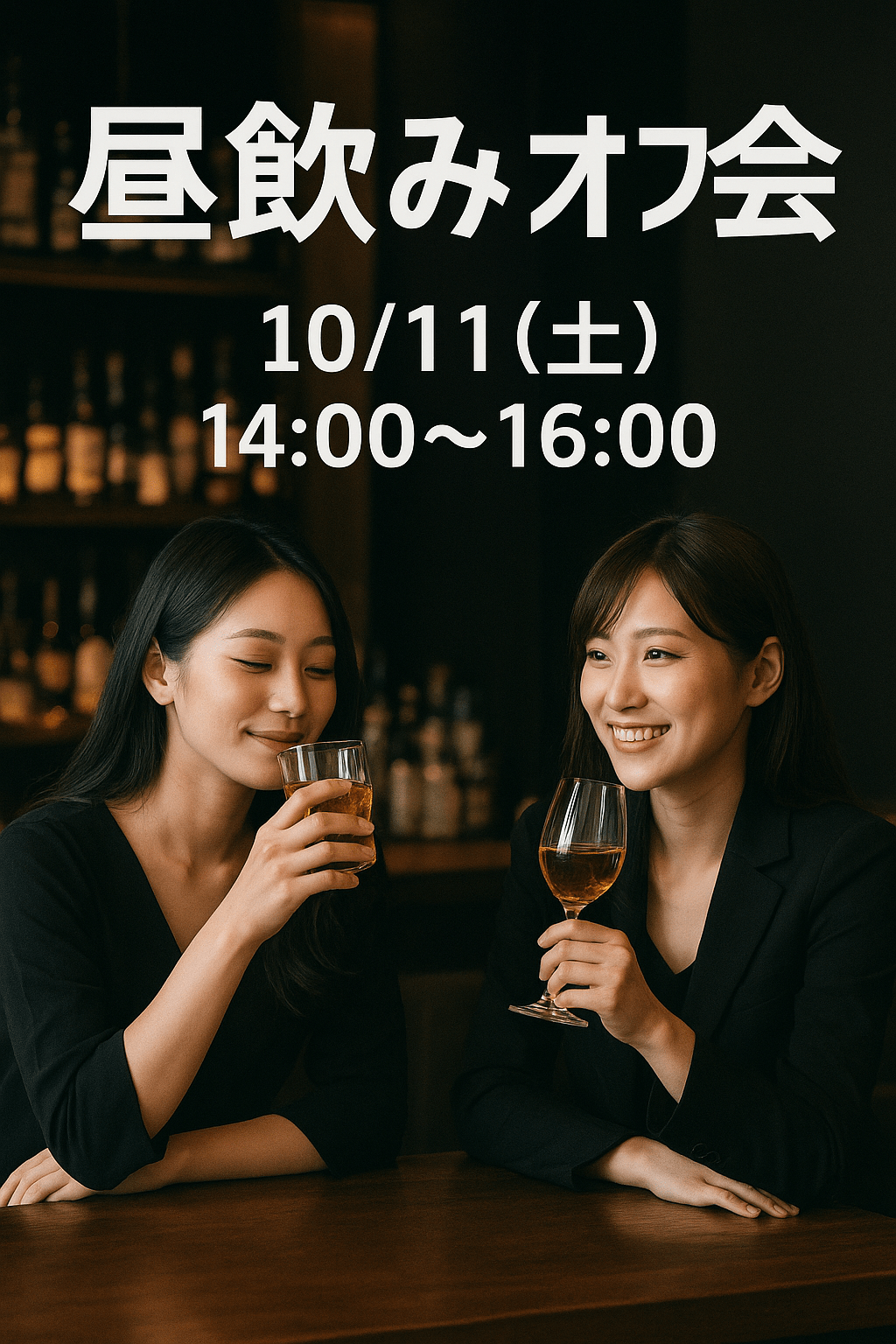 【新宿】昼飲み出会いオフ会  14:00-16:00