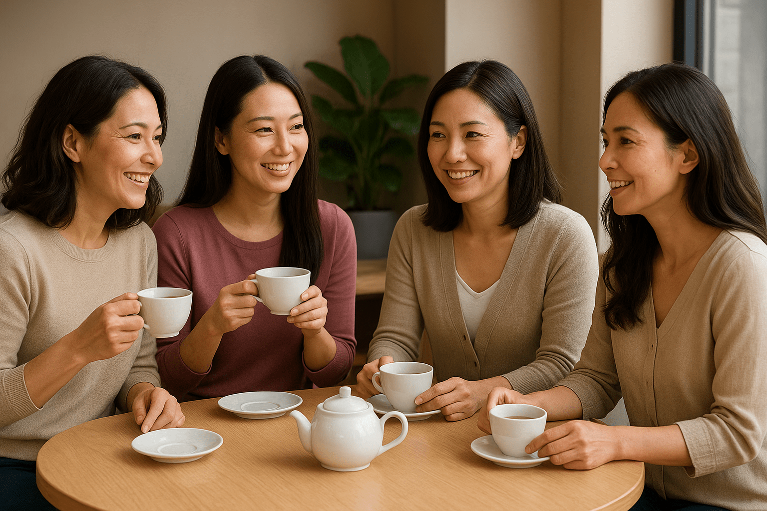 【新宿】フリー限定　貸切カフェオフ会 40~50代位