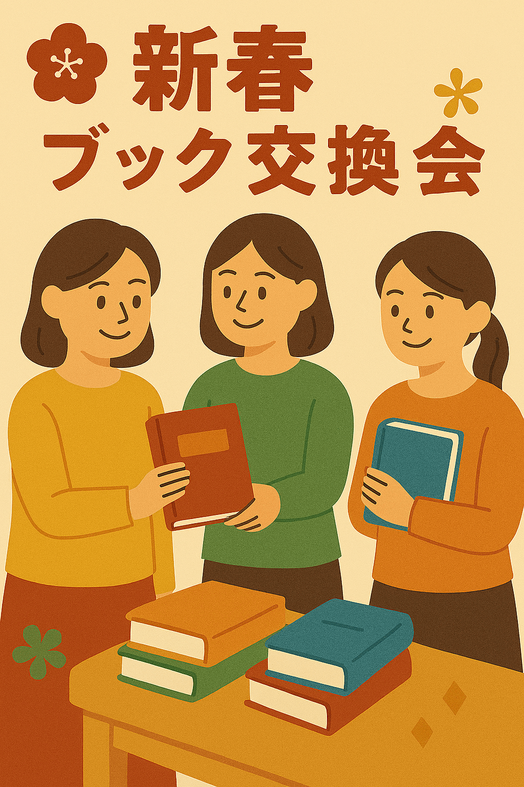 【新宿】1/4 (日) 新春ブック交換会