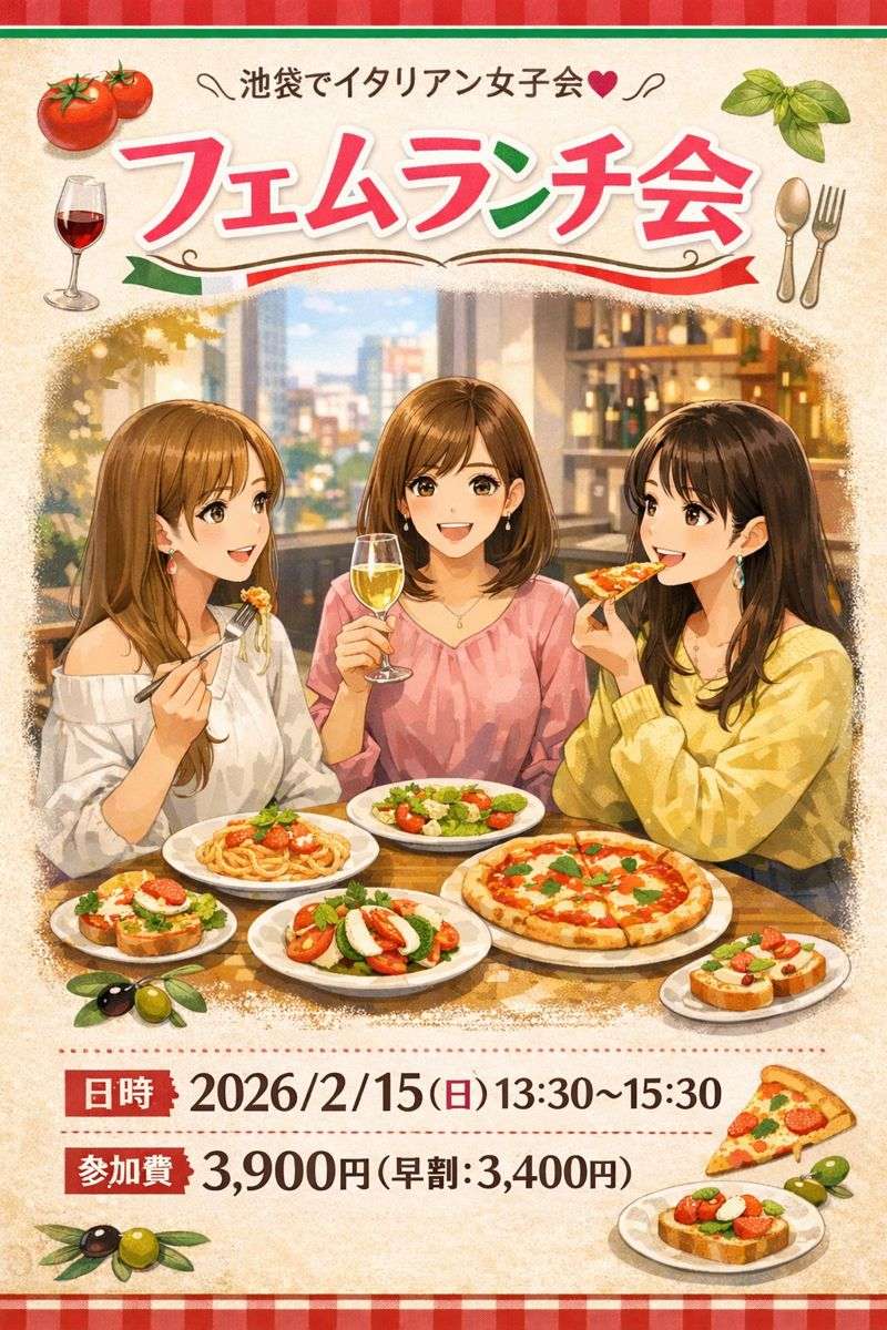 【東京】フェム限定オフ会25〜35歳💐🌈