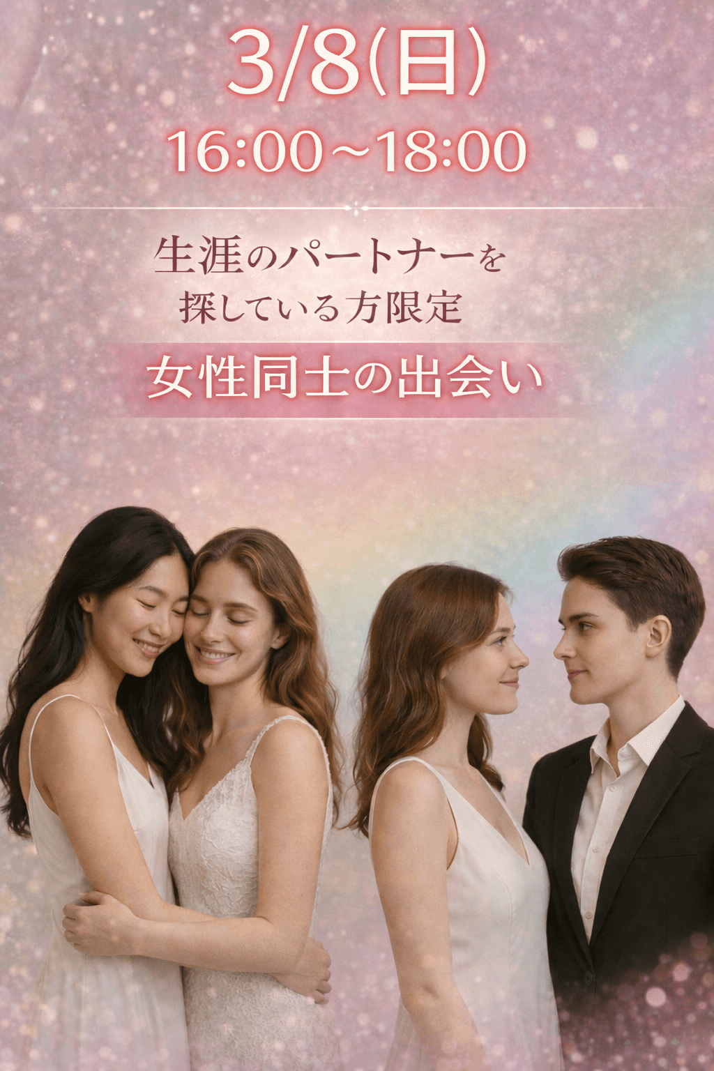 【東京】女性同士の生涯のパートナーを探す会🔔🤍