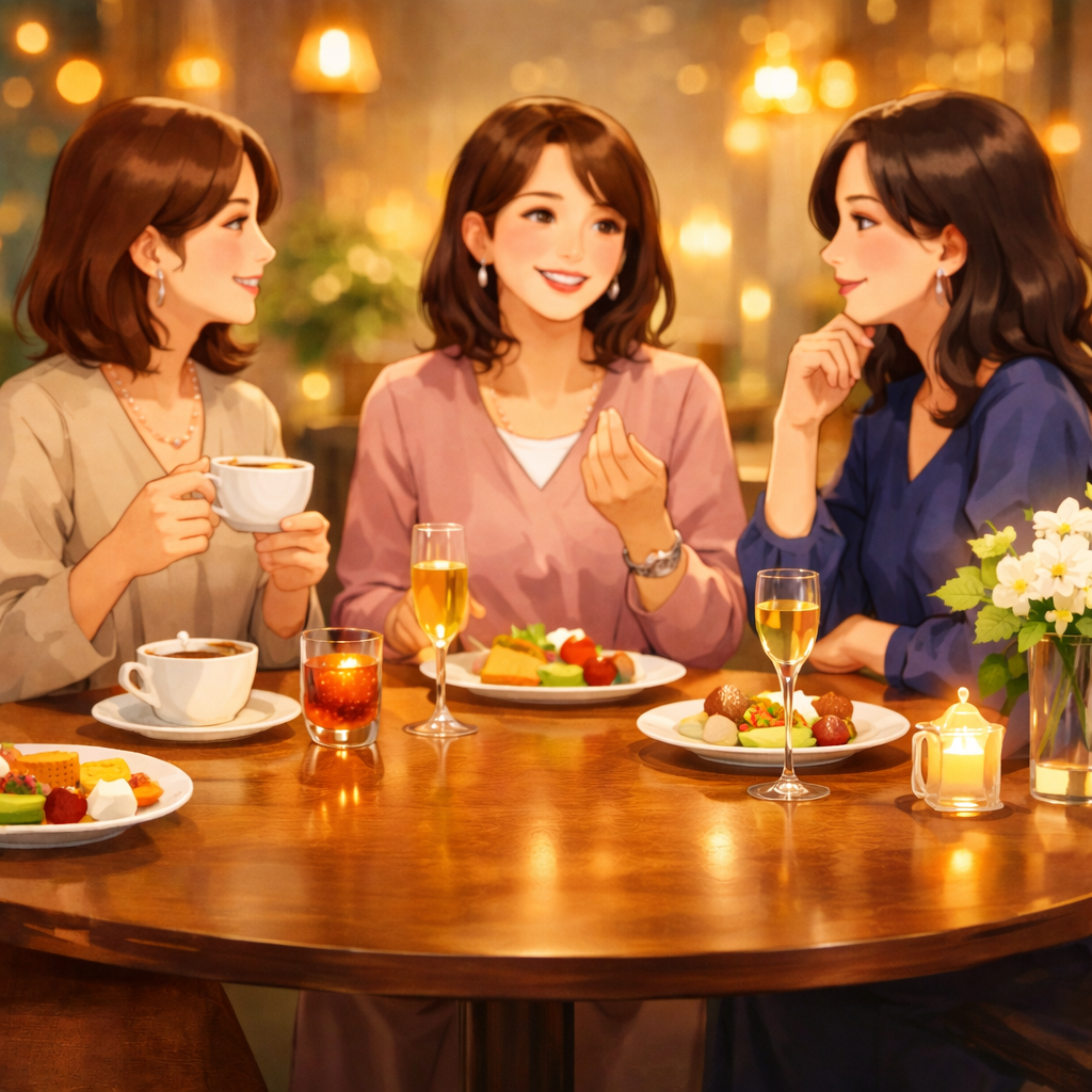 落ち着いた大人のための1万円オフ会