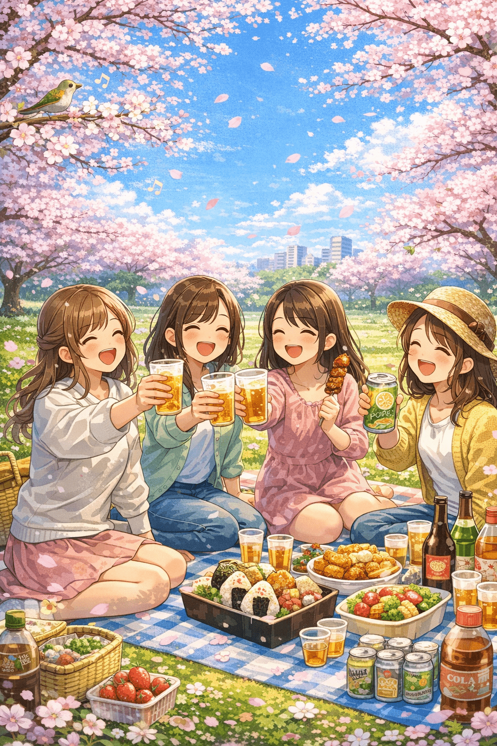 🌸お花見オフ会🌸 祝3周年！みんなで春ピクニック✨