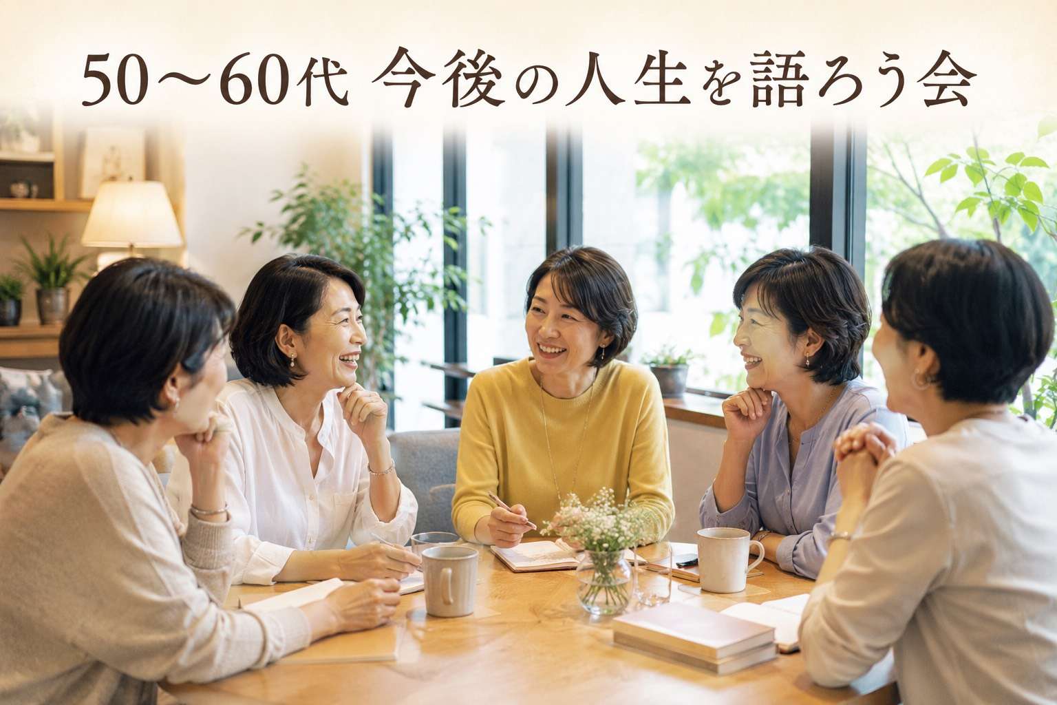 50〜60代限定　これからの人生を語ろう会
